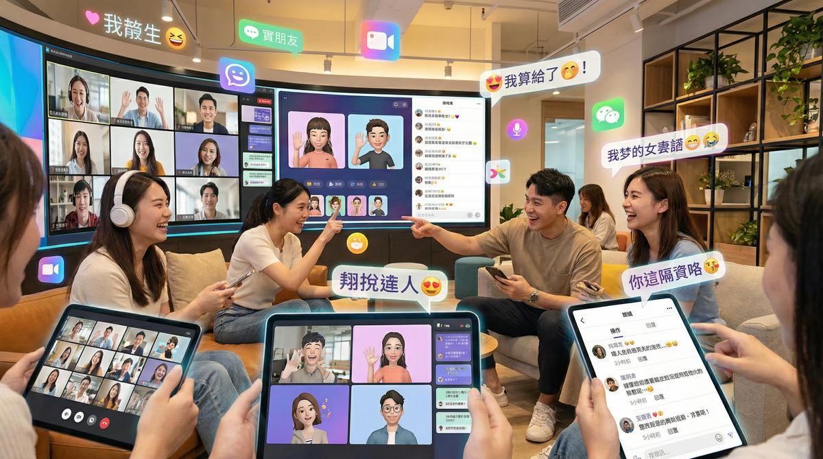 丝瓜视频甜心社区互动场景